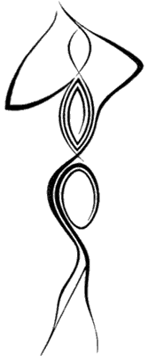 абсолютные спиральные линии в эротических рисунках для бодиарта